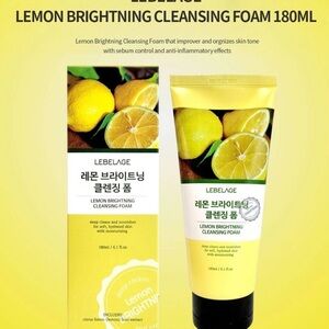Lebelage Lemon Brightening Cleansing Foam 180ml)